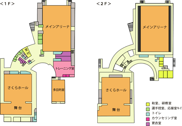 アスカル幸手 幸手市民文化体育館 施設案内